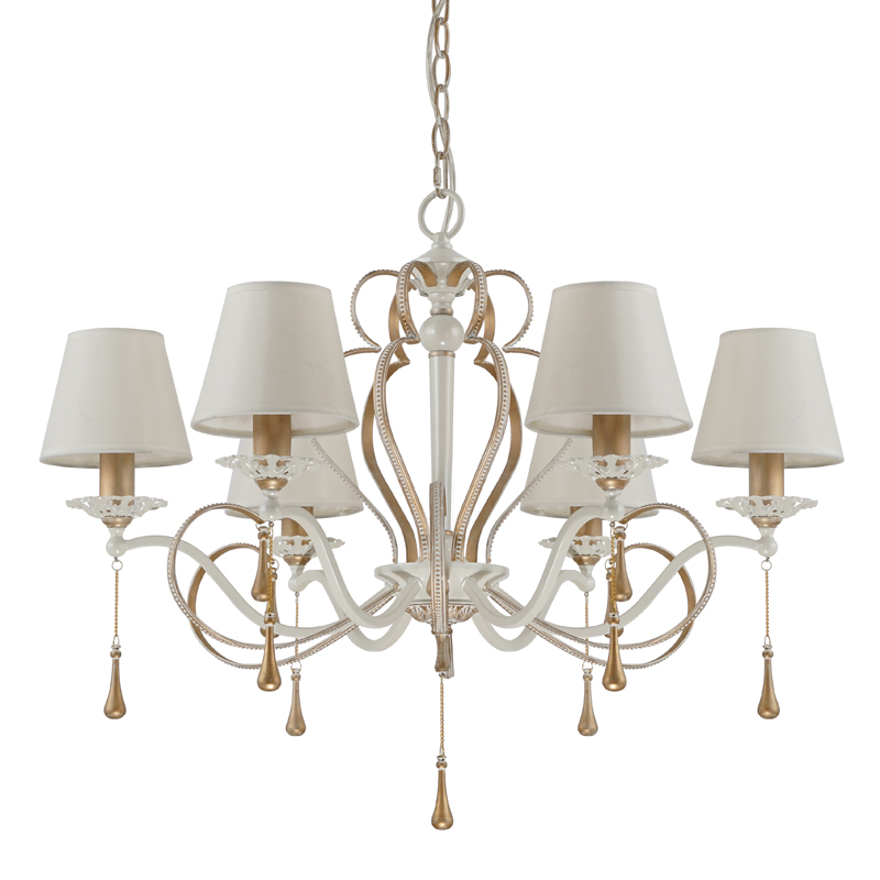 Люстра Batiste Chandelier 71 Золотой Белый Люстра Batiste Chandelier 71 Золотой Белый в Твери | Loft Concept