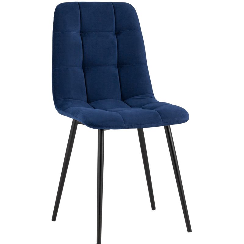 Стул NANCY S-2 Chair Синий Индиго Индиго Черный Стул NANCY S-2 Chair Синий Индиго Индиго Черный в Твери | Loft Concept