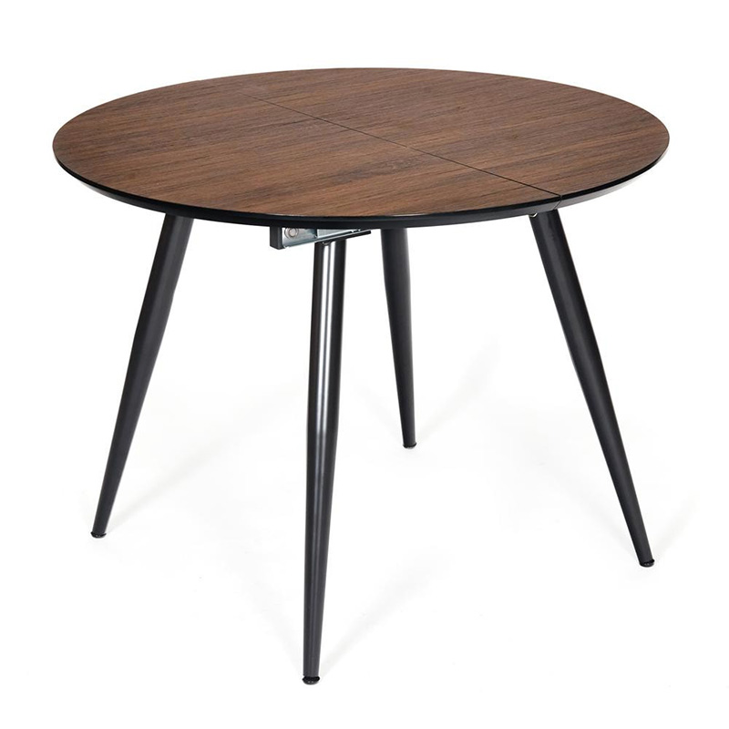 Стол раскладной Dark Walnut Грецкий орех Черный Стол раскладной Dark Walnut Грецкий орех Черный в Твери | Loft Concept