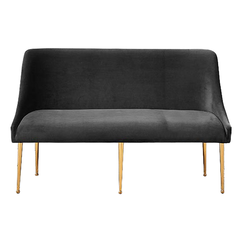 Диван Elegant Graphite Sofa Графитовый Золотой Диван Elegant Graphite Sofa Графитовый Золотой в Твери | Loft Concept