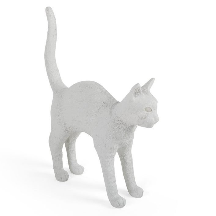 Лампа Seletti Jobby The Cat White Белый Лампа Seletti Jobby The Cat White Белый в Твери | Loft Concept