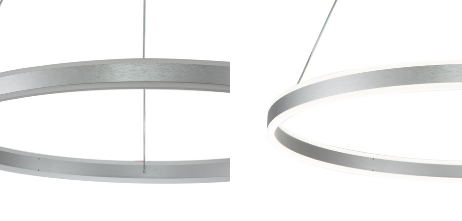 Подвесной светильник Neo Circles One Silver Подвесной светильник Neo Circles One Silver - Loft-Concept в Твери