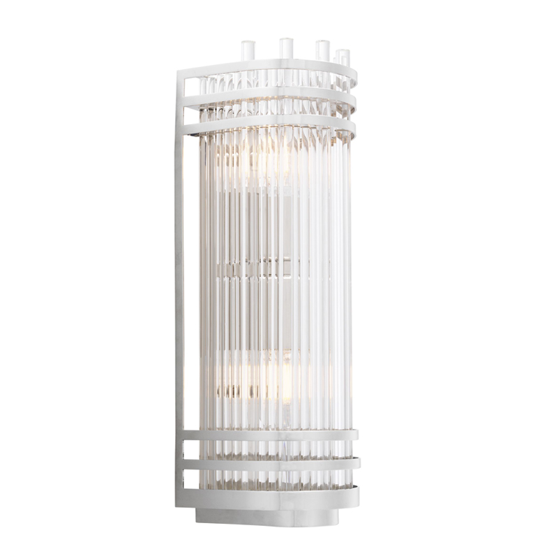 Бра Eichholtz Wall Lamp Gulf S Nickel Никель Прозрачный Бра Eichholtz Wall Lamp Gulf S Nickel Никель Прозрачный в Твери | Loft Concept
