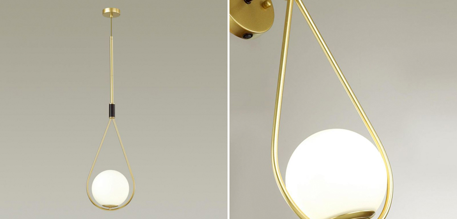 Подвесной светильник B.LUX C Ball gold 26 - Loft-Concept в Твери