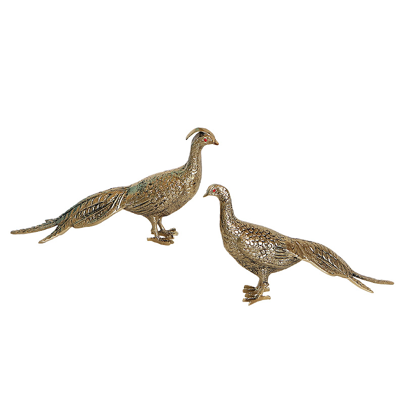 Статуэтка бронзовая пара Павлины Bronze Birds Бронза Статуэтка бронзовая пара Павлины Bronze Birds Бронза в Твери | Loft Concept