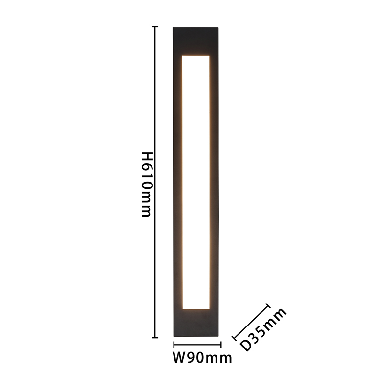 Настенный светильник Black Frame 61 см Настенный светильник Black Frame 61 см в Твери