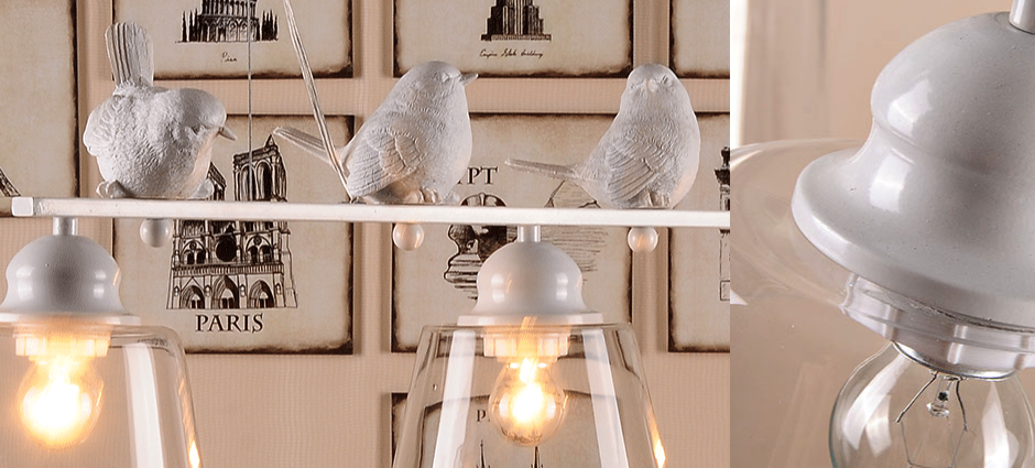 Люстра Provence Bird Pendant Line 3 Люстра Provence Bird Pendant Line 3 - Loft-Concept в Твери