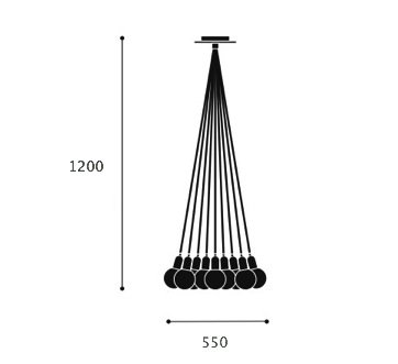 Люстра Idle Max pendant lamp Люстра Idle Max pendant lamp в Твери