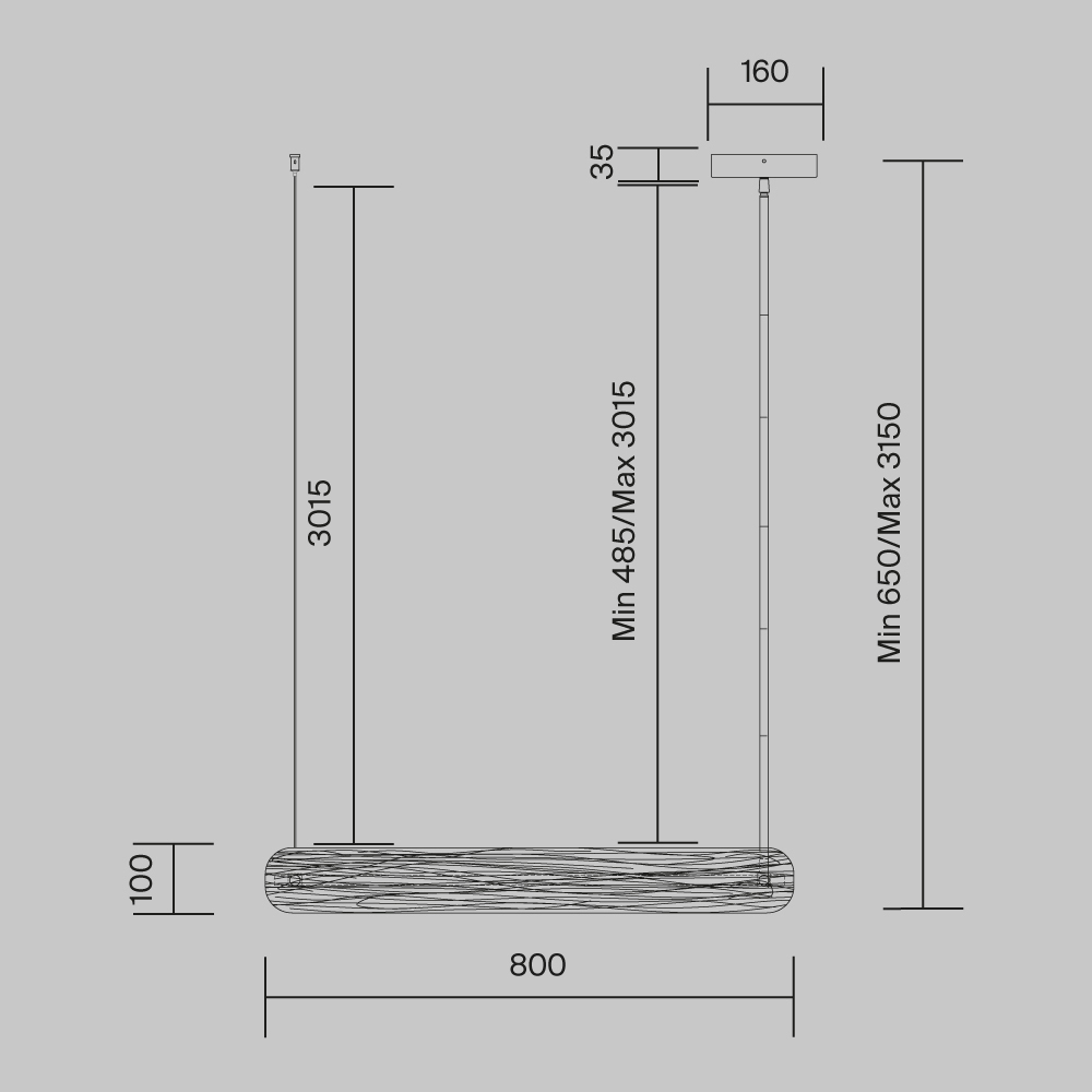 Подвесной светильник Frostum в Твери