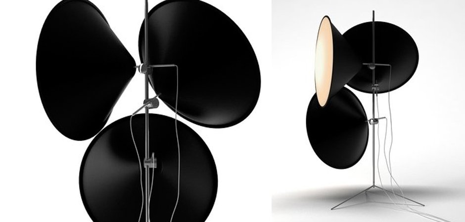 Торшер Tom Dixon Cone Black Торшер Tom Dixon Cone Black - Loft-Concept в Твери