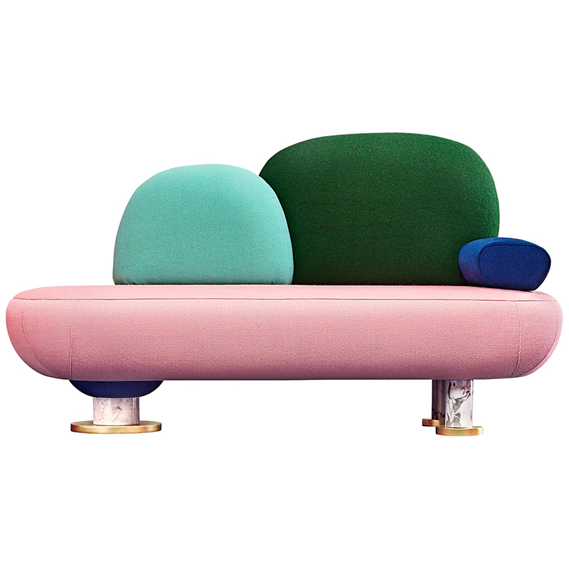Дизайнерский диван Toadstool Collection, Sofa Masquespacio Мульти Золотой Белый Мрамор Bianco Дизайнерский диван Toadstool Collection, Sofa Masquespacio Мульти Золотой Белый Мрамор Bianco в Твери | Loft Concept