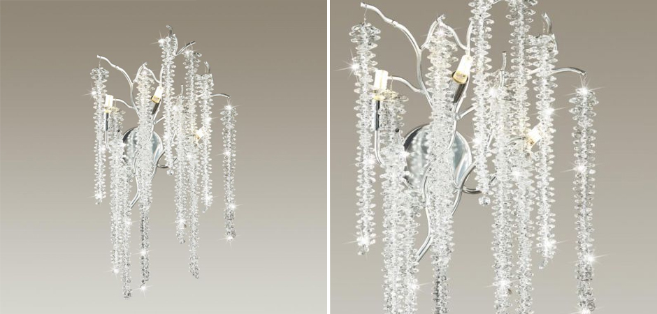 Бра Fairy Tree Silver на 3 лампы Бра Fairy Tree Silver на 3 лампы - Loft-Concept в Твери