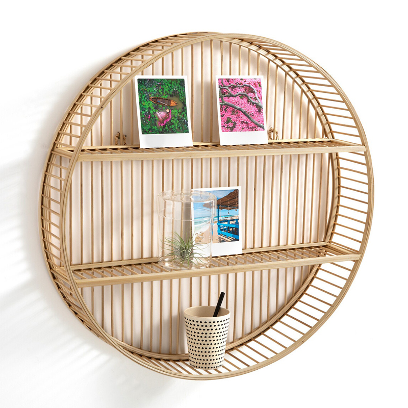 Полка Wicker Bamboo Shelf Полка Wicker Bamboo Shelf в Твери | Loft Concept