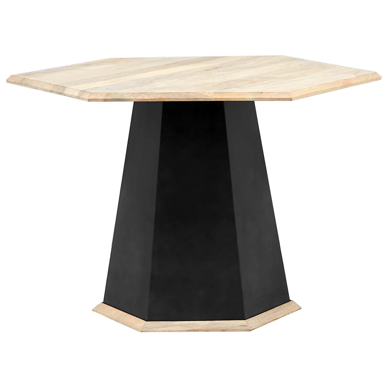 Обеденный стол Xanthe Hexagonal Dining Table Черный ivory ( слоновая кость ) Обеденный стол Xanthe Hexagonal Dining Table Черный ivory ( слоновая кость ) в Твери | Loft Concept