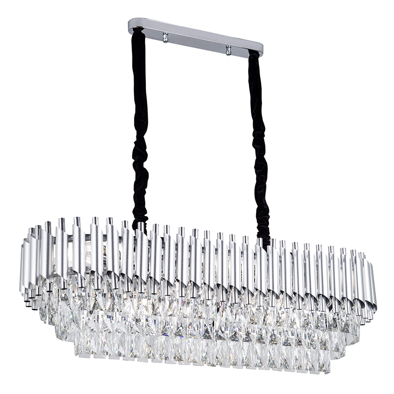 Большая многоярусная люстра Empire Crystal Silver Серебряный Большая многоярусная люстра Empire Crystal Silver Серебряный в Твери | Loft Concept