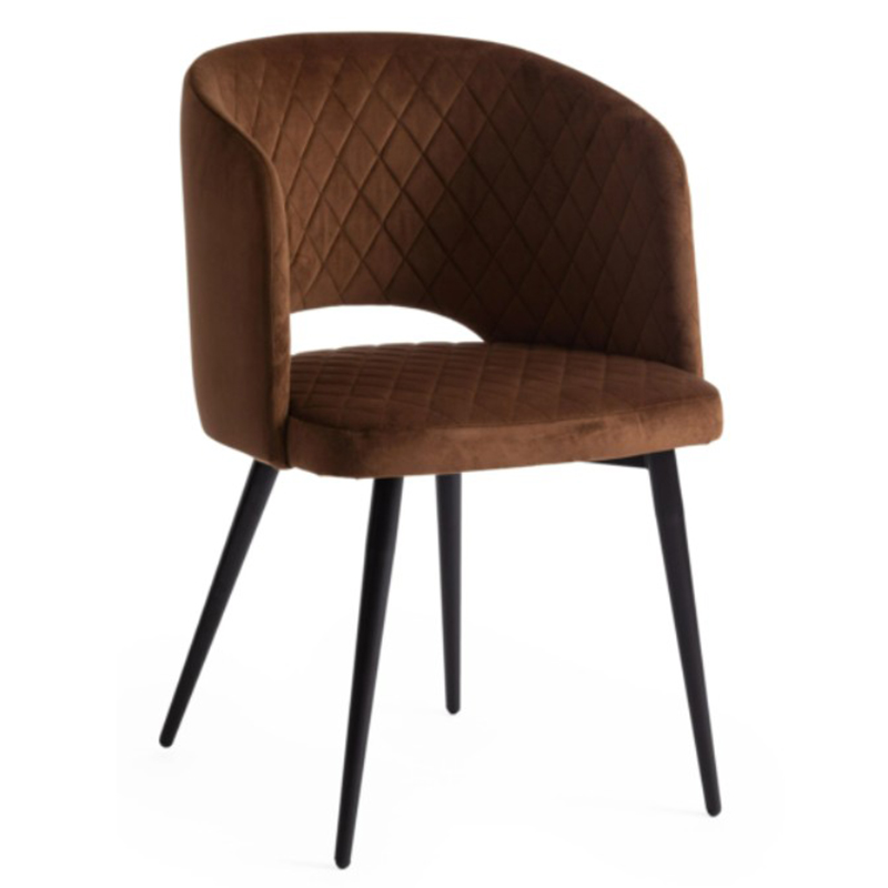 Стул Janice Brown Chair Коричневый Черный Стул Janice Brown Chair Коричневый Черный в Твери | Loft Concept