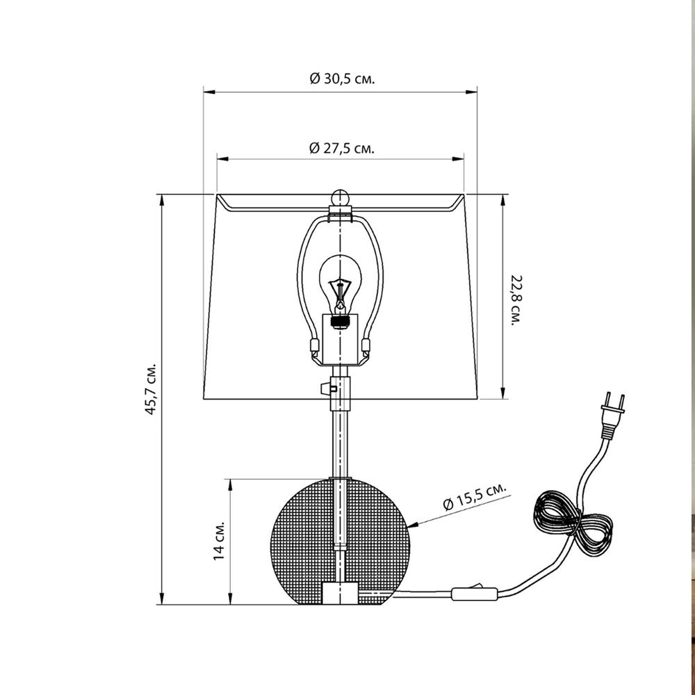 Настольная лампа на круглом основании из дерева Table Lamp Wood Настольная лампа на круглом основании из дерева Table Lamp Wood в Твери