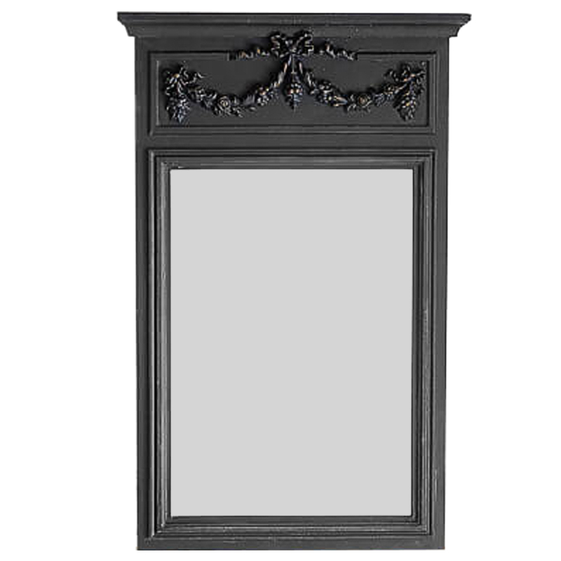 Зеркало Arcadie Mirror Black Винтажный черный Зеркало Arcadie Mirror Black Винтажный черный в Твери | Loft Concept