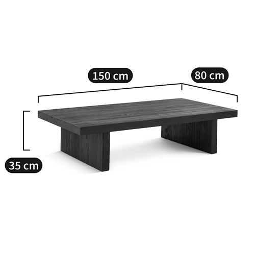 Журнальный стол из массива сосны Koda Coffee Table в Твери