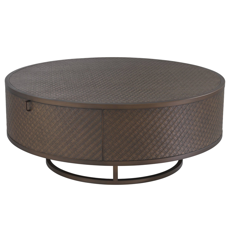 Кофейный стол Eichholtz Coffee Table Napa Valley Коричневый Темная бронза Кофейный стол Eichholtz Coffee Table Napa Valley Коричневый Темная бронза в Твери | Loft Concept