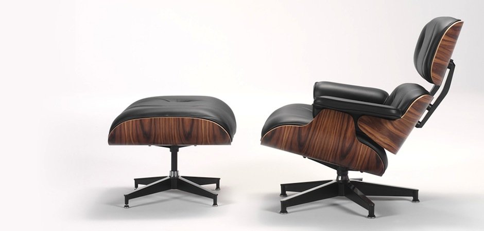 Кресло Eames Lounge Chair & Ottoman Кресло Eames Lounge Chair & Ottoman - Loft-Concept в Твери