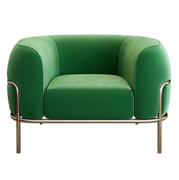 Кресло SOPHIE Armchair Зеленый Латунь Кресло SOPHIE Armchair Зеленый Латунь в Твери | Loft Concept