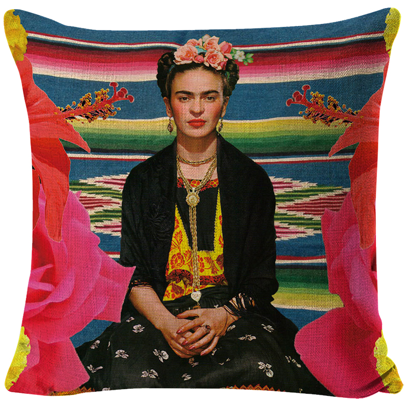 Декоративная подушка Frida Kahlo 6 Мульти Декоративная подушка Frida Kahlo 6 Мульти в Твери | Loft Concept