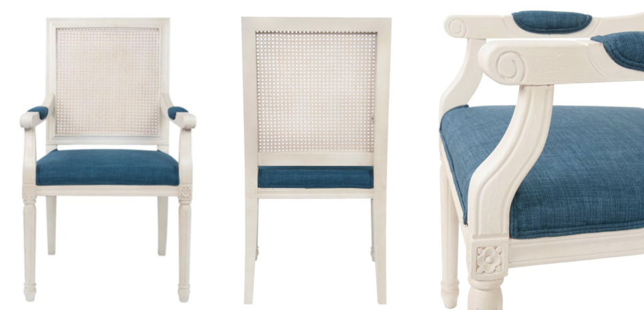 Стул French chairs Provence Garden White ArmChair Стул French chairs Provence Garden White ArmChair - Loft-Concept в Твери