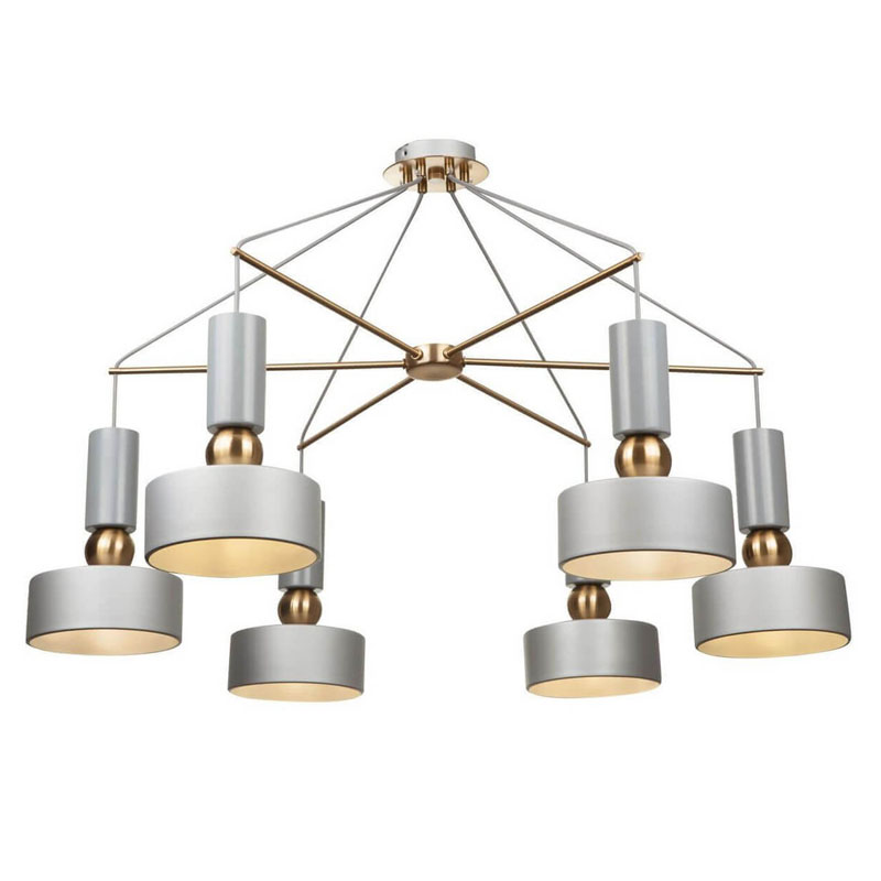 Люстра Nadalor Chandelier web Серый Люстра Nadalor Chandelier web Серый в Твери | Loft Concept