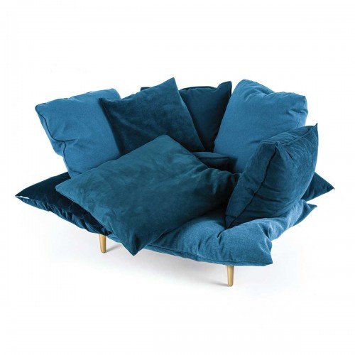 Кресло Seletti Armchair Comfy Turquoise Синий Кресло Seletti Armchair Comfy Turquoise Синий в Твери | Loft Concept