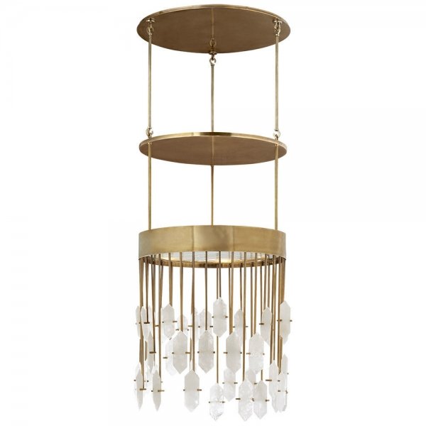 Люстра Kelly Wearstler Halcyon medium round chandelier Латунь Люстра Kelly Wearstler Halcyon medium round chandelier Латунь в Твери | Loft Concept