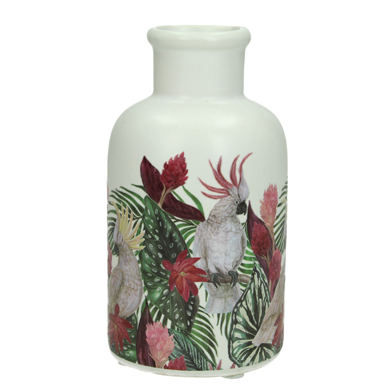 Ваза Exotic Garden Vase 15 Белый Мульти Ваза Exotic Garden Vase 15 Белый Мульти в Твери | Loft Concept