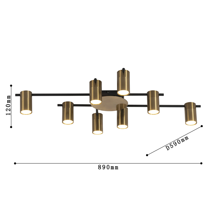 Потолочный светильник Tribes Chandelier Gold Потолочный светильник Tribes Chandelier Gold в Твери