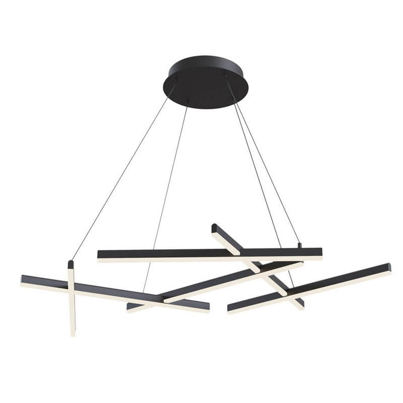 Люстра Smeragde Light Chandelier black Черный Люстра Smeragde Light Chandelier black Черный в Твери | Loft Concept