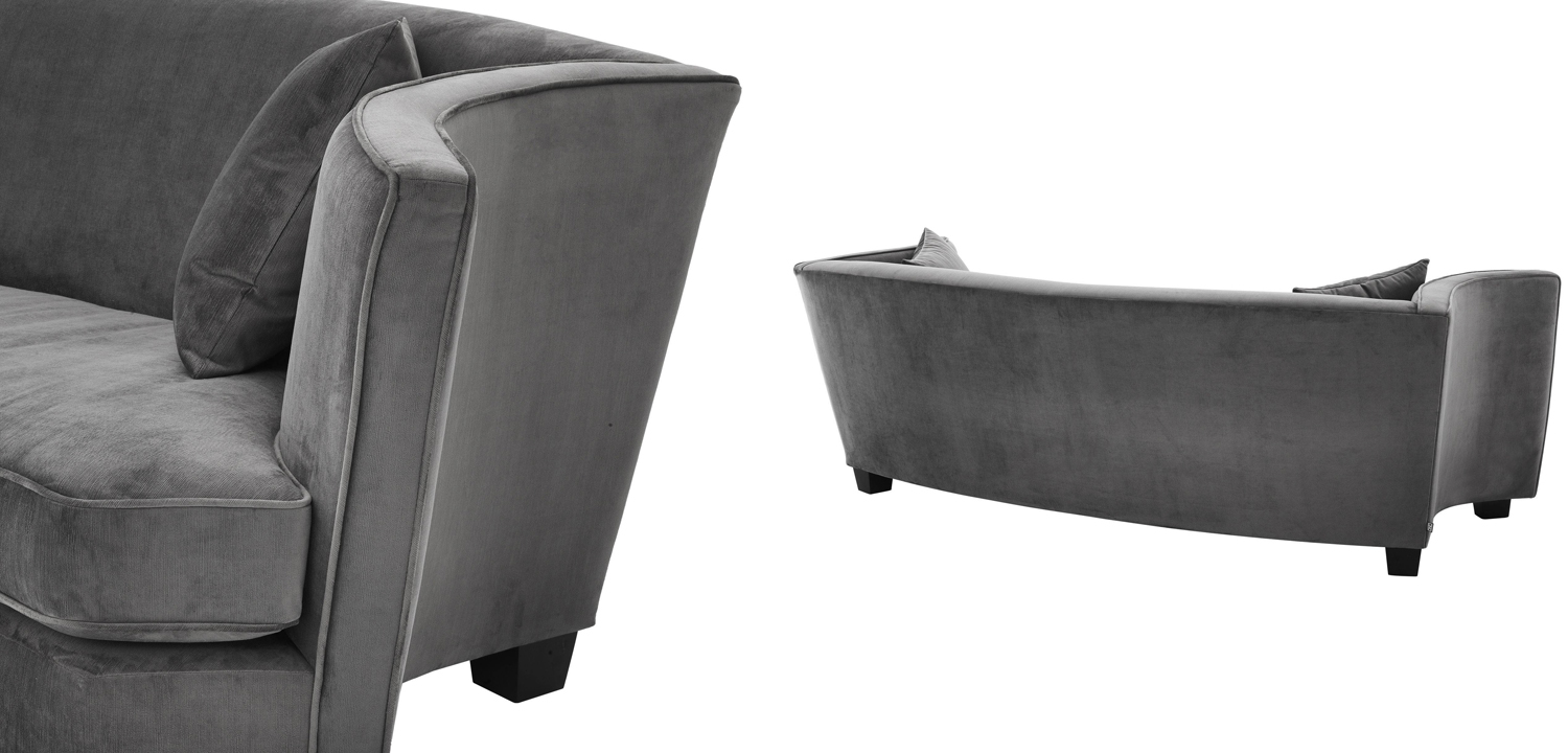 Диван Eichholtz Sofa Jiulietta Grey 3 - фото №1