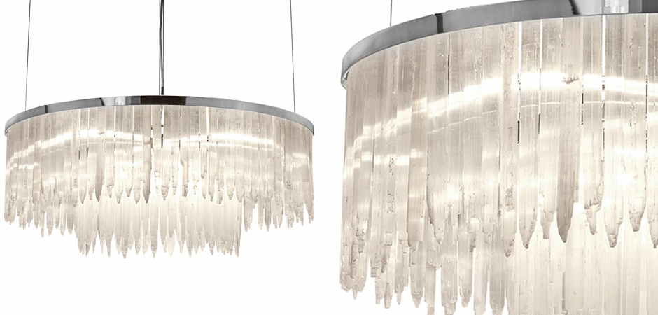 Люстра LAMP SELENITE MINI Nickel Oval Люстра LAMP SELENITE MINI Nickel Oval - Loft-Concept в Твери