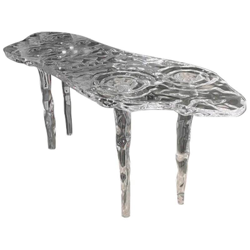 Дизайнерский Стол из прозрачного Акрила Crystal Icicle Table Прозрачный Дизайнерский Стол из прозрачного Акрила Crystal Icicle Table Прозрачный в Твери | Loft Concept