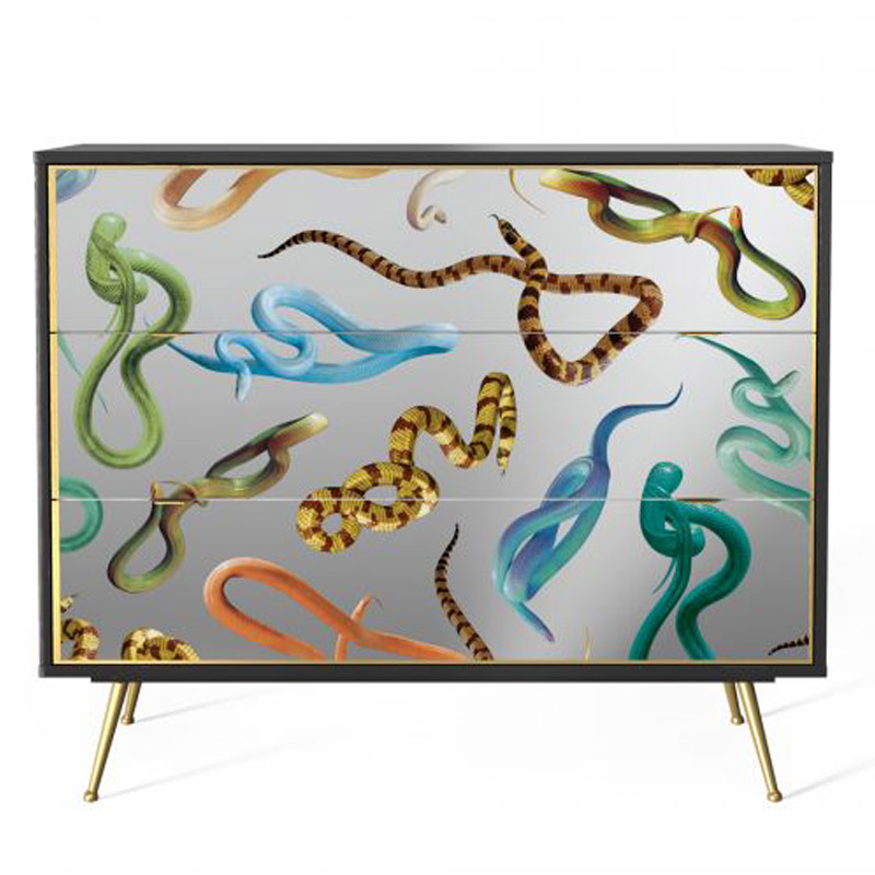 Комод Seletti Chest of Three Drawers Snakes Мульти Комод Seletti Chest of Three Drawers Snakes Мульти в Твери | Loft Concept