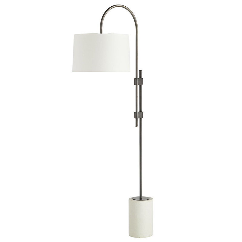 Торшер Arteriors ILY FLOOR LAMP Темная бронза Белый Торшер Arteriors ILY FLOOR LAMP Темная бронза Белый в Твери | Loft Concept