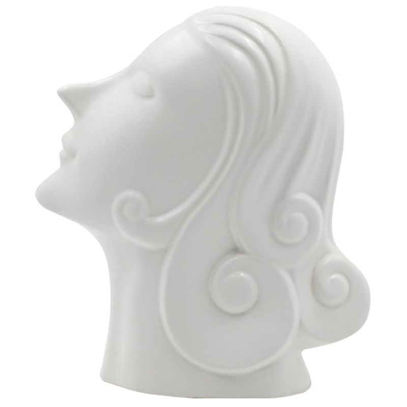 Статуэтка Side Profile White Statuette Белый Статуэтка Side Profile White Statuette Белый в Твери | Loft Concept