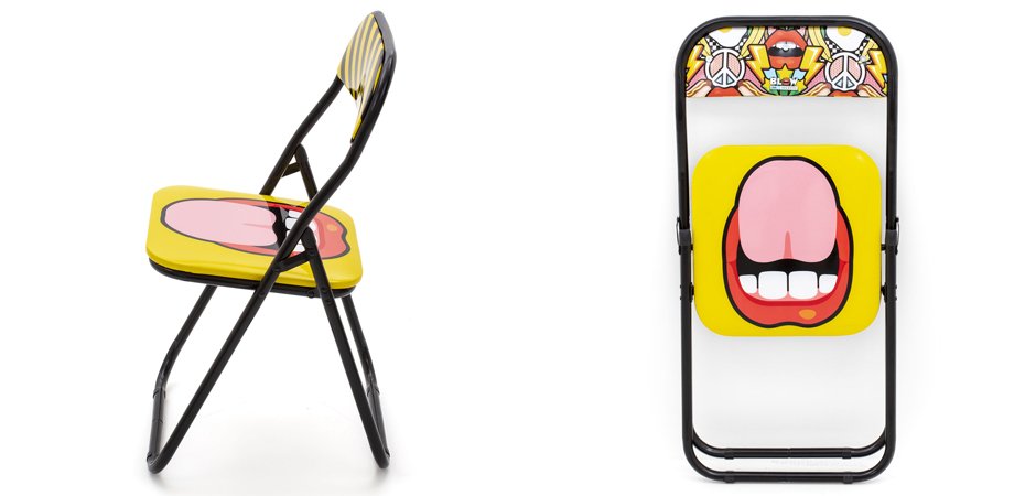 Стул Seletti Folding Chair Tongue Стул Seletti Folding Chair Tongue - Loft-Concept в Твери