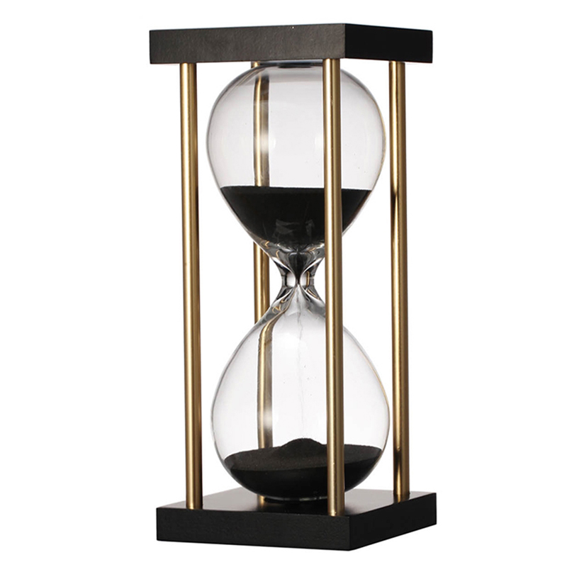 Песочные часы Ramirus Watch black Черный Золотой Песочные часы Ramirus Watch black Черный Золотой в Твери | Loft Concept