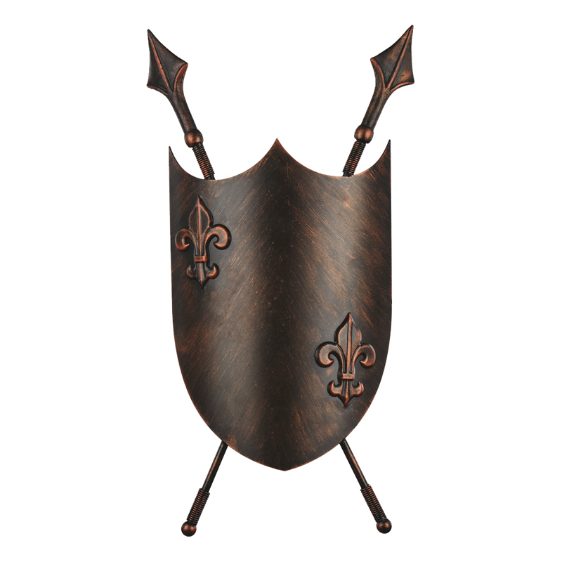 Бра Shield Heraldic Lily Sconce Коричневый винтаж Бра Shield Heraldic Lily Sconce Коричневый винтаж в Твери | Loft Concept