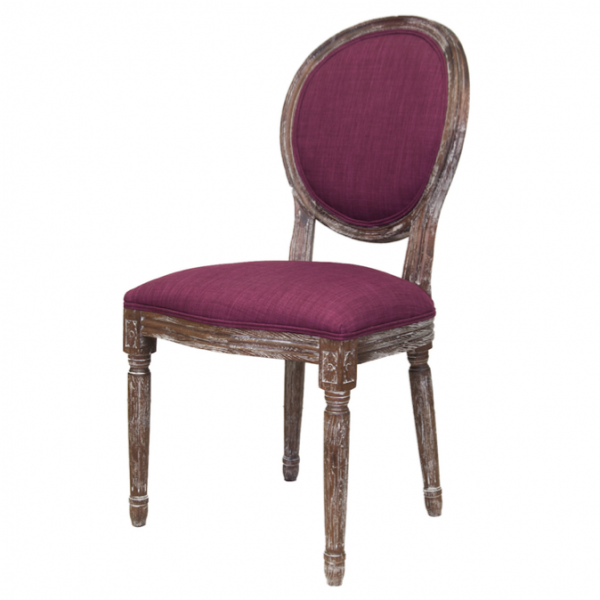 Стул French chairs Provence Violet Chair Фиолетовый Коричневый Стул French chairs Provence Violet Chair Фиолетовый Коричневый в Твери | Loft Concept