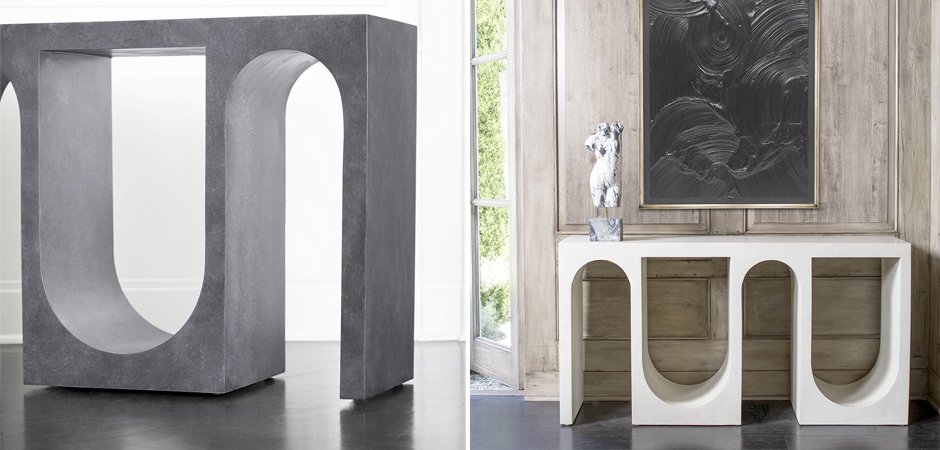 Консоль ROXBURY CONSOLE White Консоль ROXBURY CONSOLE White - Loft-Concept в Твери