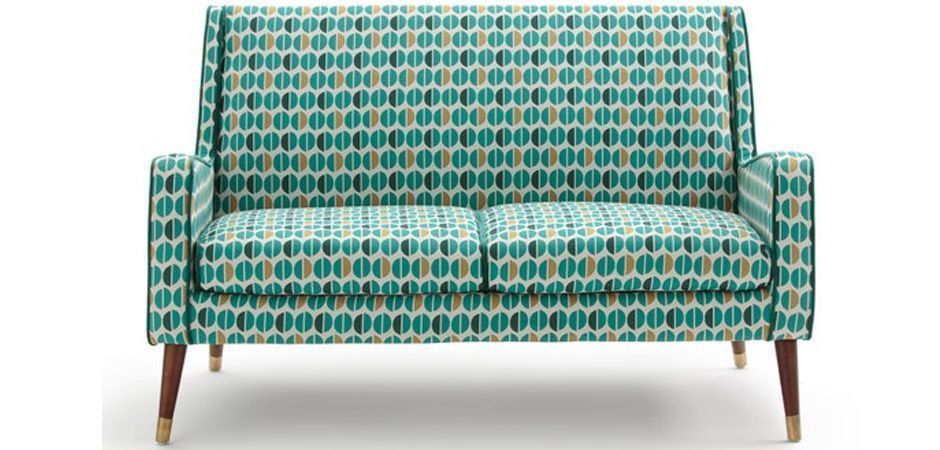 Диван Classic Furniture синий белый желтый Диван Classic Furniture синий белый желтый - Loft-Concept в Твери