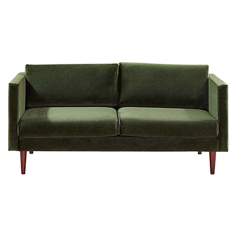 Диван Simple Forms Sofa Green Зеленый Коричневый Диван Simple Forms Sofa Green Зеленый Коричневый в Твери | Loft Concept