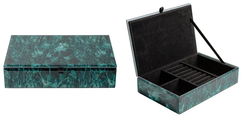 Шкатулка Turquoise Smoke Шкатулка Turquoise Smoke - Loft-Concept в Твери