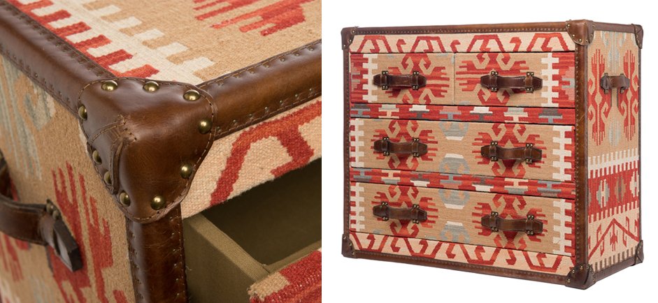 Комод Килим Howard Kilim Chest of Drawers Комод Килим Howard Kilim Chest of Drawers - Loft-Concept в Твери