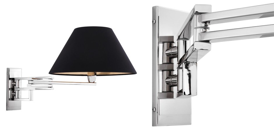Бра Wall Lamp Lutetia Nickel - Loft-Concept в Твери